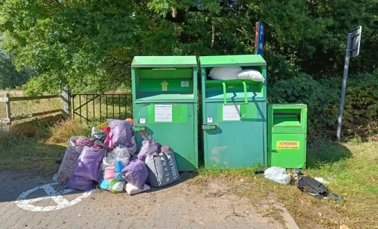 Textielcontainers Lille verdwijnen na aanhoudende overlast