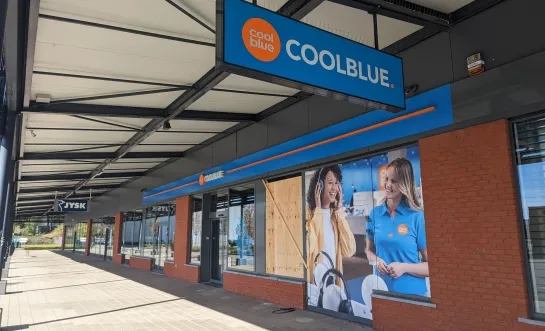 ramkraak Coolblue Olen
