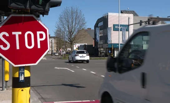 kruispunt Graatakker N19 Turnhout Parklaan