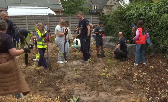 Urban Forest boomplantactie basisschool Dijkstein Sint-Katelijne-Waver