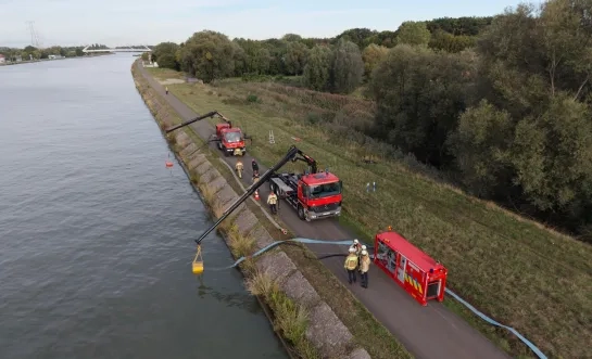Brandweeroefening Grobbendonk