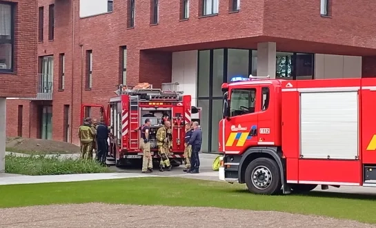 Brand in appartement loopt gelukkig vrij goed af