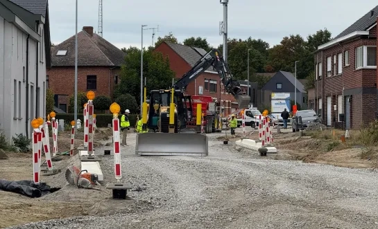 Wegenwerken Morkhoven