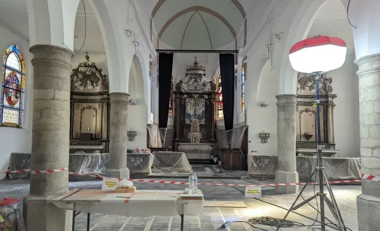 Kerk Lippelo Puurs-Sint-Amands zit in laatste fase renovatie voor opening als evenementenlocatie