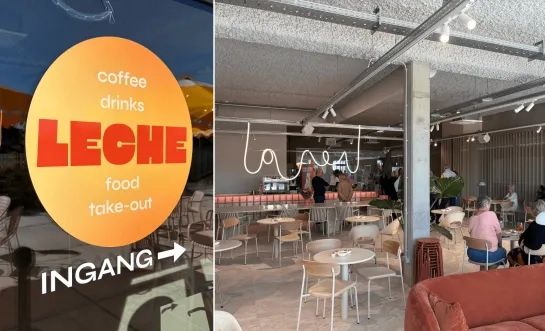 Leche koffiebar sporthal Axion Geel