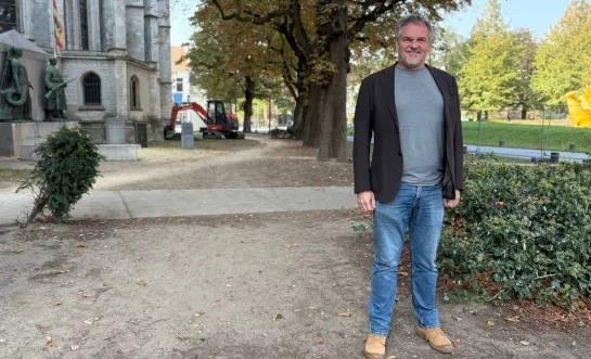 tuin Sint-Romboutskathedraal Mechelen