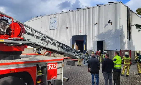 Brand opslag Gilis Turnhout