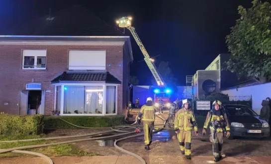 Brand in Rijkevorsel