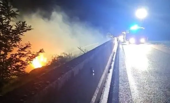 Autobrand in Kasterlee
