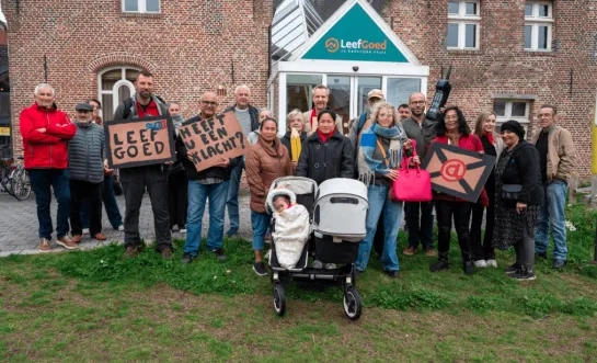 actie pvda Geel 