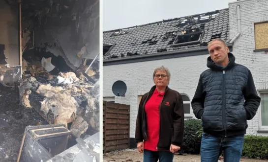 Crowdfunding voor brandslachtoffer