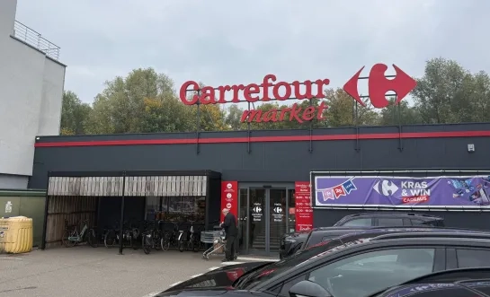 Carrfeour Market Vattelsesteenweg Mechelen overvallen door vaste klant