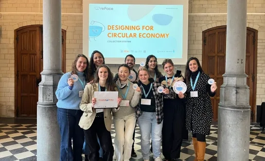 Twee studentenprojecten van Thomas More Mechelen bekroond met OVAM Ecodesign Award