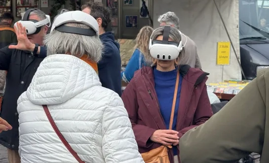 Heraanleg Gasthuisstraat door VR-bril