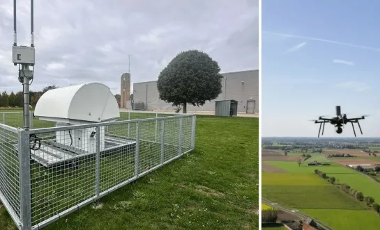 Eerste drone voor brandweerzone Kempen