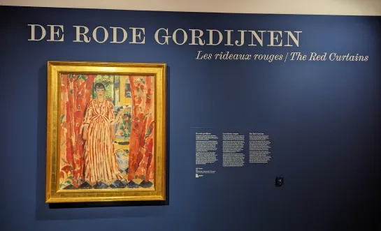 De Rode Gordijnen van Rik Wouters
