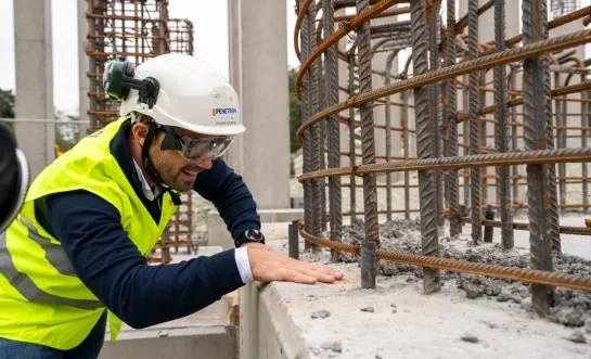 Zelfherstellend beton van het Herentalse Penetron versterkt duurzaamheid in de bouw