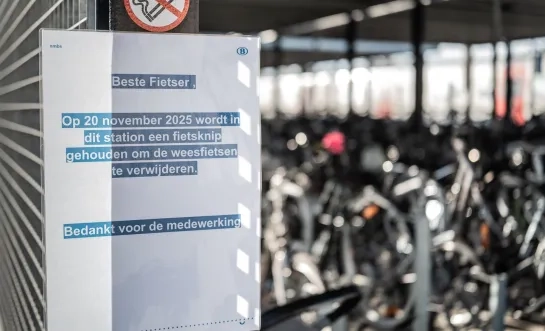 Opgelet: NMBS verwijdert achtergelaten fietsen aan station in Herentals