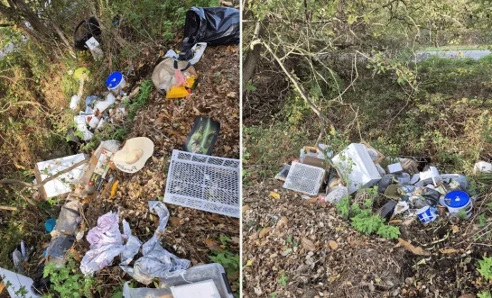 sluikstort Uilenmolenweg Mechelen