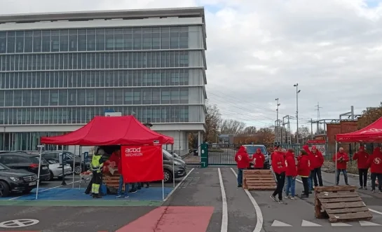 staking Fluvius Mechelen