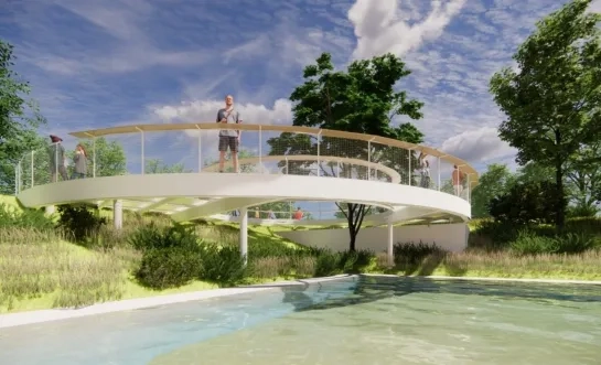 Grote cirkel Scheldeboorden Sint-Amands