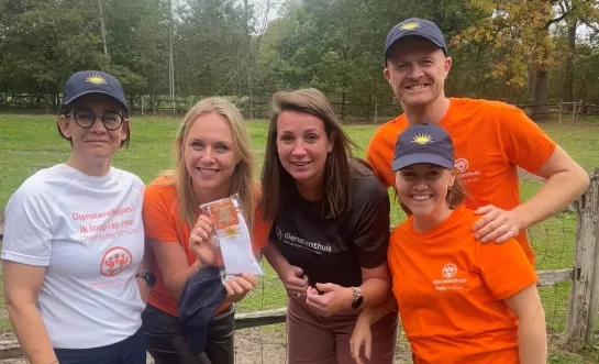 Kom op tegen Kanker sokken Dienstenthuis Turnhout