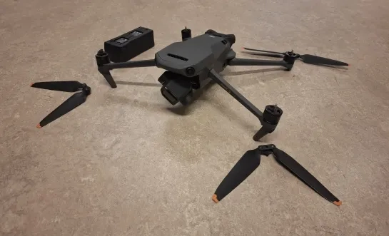 gecrashte illegale drone Mechelen