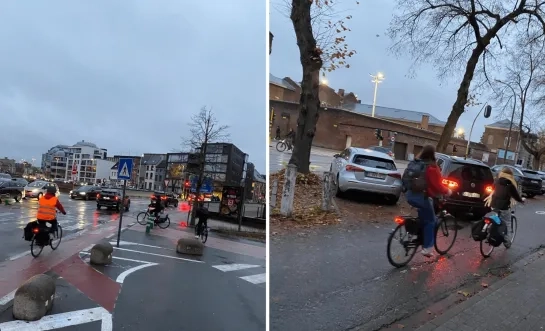 Fietsersbond Mechelen duidelijk over nieuwe fietsstraat aan Liersesteenweg: “Miskleun die meer hinder dan oplossingen brengt”