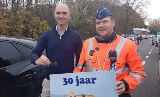 Winter-BOB-campagne van start in Turnhout: gouden sleutelhanger voor nuchtere bestuurder