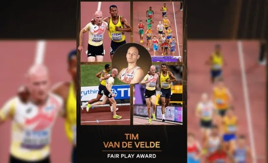Fair Play Award Tim Van de Velde 