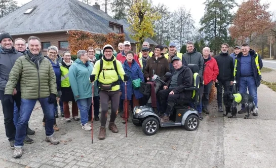 Luc wandelde naar Compostela en terug voor longfibrose