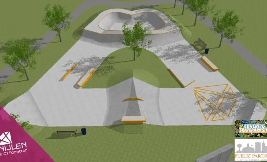 Ontwerp skatepark Nijlen