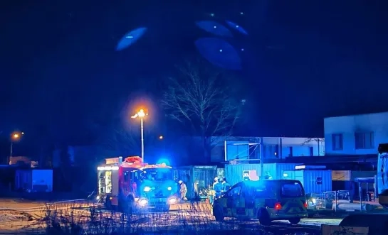 Brand in werfkeet Mechelen