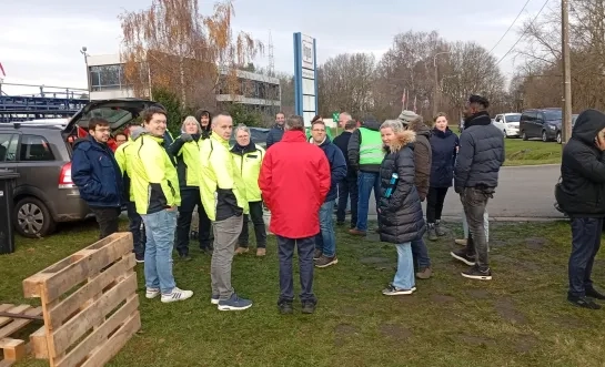 Staking bij Hansea in Herentals