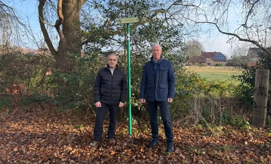 vandalisme wandelpaden Olen