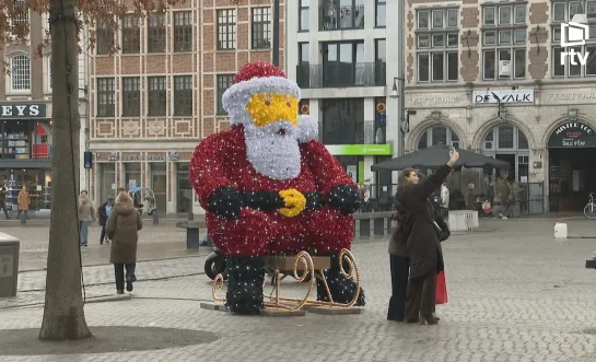 zondag shoppen voor Kerstmis in Lier