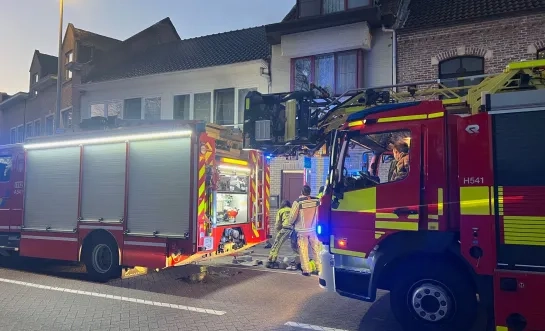 Brand in Herentals: woning onbewoonbaar