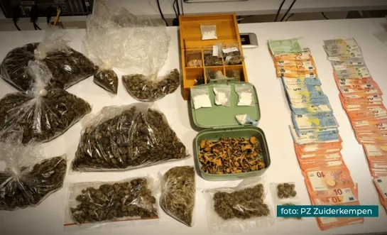 Cannabis, cocaïne en paddo's gevonden bij man in Herselt thuis