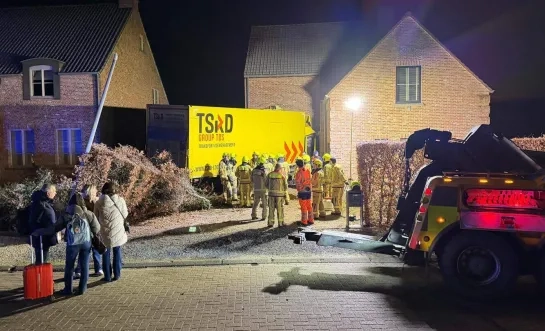 spectaculair ongeval Herentals Notelarenlaan
