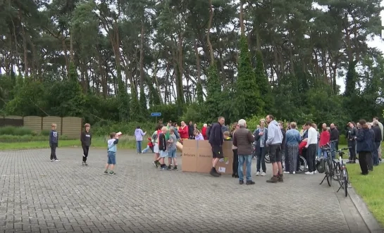 Groene long in Noorderwijk