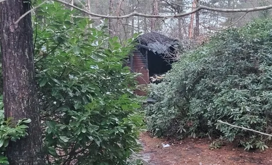 Brand in chalet in Balen