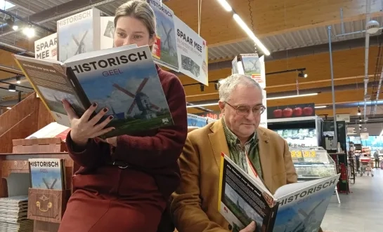 Delhaize Geel lanceert spaaractie rond geschiedenis van de stad