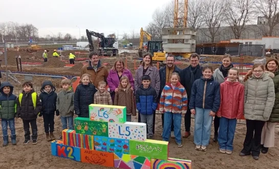GO!-basisschool Kiliaan Duffel eerste steen