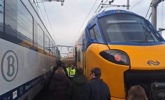 Trein drie uur lang stil op lijn langs station Noorderkempen