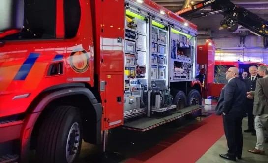 Grote Interventie Wagen brandweer Taxandria Rijkevorsel