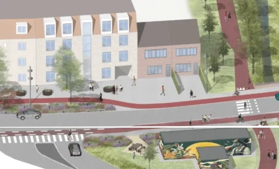 heraanleg dorpskern centrum Oud-Turnhout