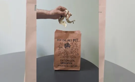 Papieren gft-zakjes Ivarem tijdelijk op