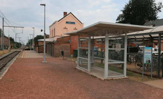 gemeente Balen perron.