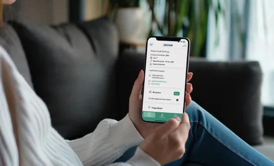 myRCOVR app ziekenhuizen Kempen herstel ondersteuning patiënt