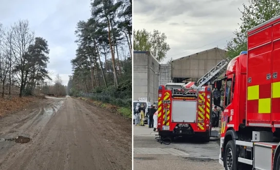 drugslabo bossen Lichtaart en Geel